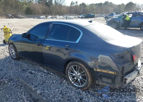 2010 Infiniti G37 Journey z USA, uszkodzony, nr VIN JN1CV6AP0AM201844